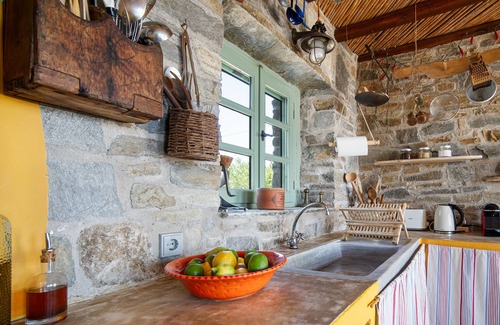 Serifos Casa | Vista al mar, Casa Vatoudi