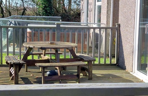 Saint Ann's Chapel Casa | Seanicview lodge with great views over the country side and own fenced decking.