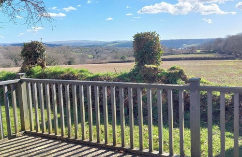 Saint Ann's Chapel Casa | Seanicview lodge with great views over the country side and own fenced decking.