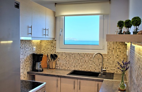 Kokkini Chani Villa | Villa en primera línea de mar