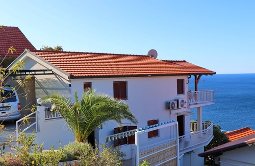 Podobuce Apartamento | Seaside Apartments Hrkać - Apartamento estándar de un dormitorio con terraza y vistas al mar 2