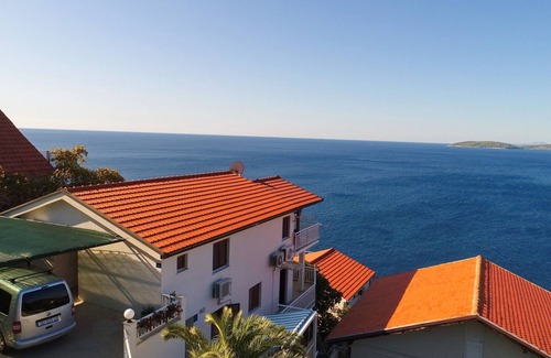 Podobuce Apartamento | Seaside Apartments Hrkać - Apartamento estándar de un dormitorio con terraza y vistas al mar 2