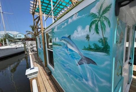 Merritt Island Alquiler De Eote | Seaside Escape A Cozy Houseboat