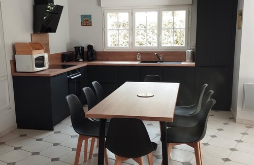 Les Mathes Villa | Junto al mar, La Palmyre bonita villa 8-9 P en tranquilos terrenos cerrados Poitou Charente