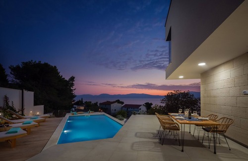 Gradac Casa | Villa de lujo junto al mar con piscina Zaostrog, Makarska (K-19037)