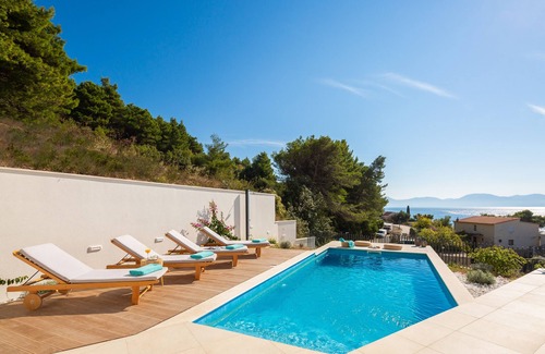 Gradac Casa | Villa de lujo junto al mar con piscina Zaostrog, Makarska (K-19037)