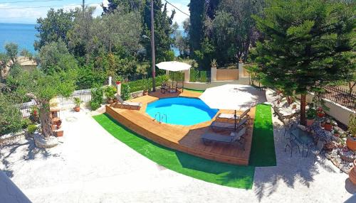 Agia Pelagia Chlomou Apartamento | Seaside Pool Villa