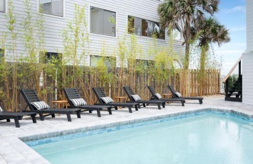 Vilano Beach Casa | Seaside Rose-Ocean Front, Private Pool, Ht Tub, Slps 28
