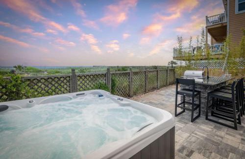 Vilano Beach Casa | Seaside Rose-Ocean Front, Private Pool, Ht Tub, Slps 28