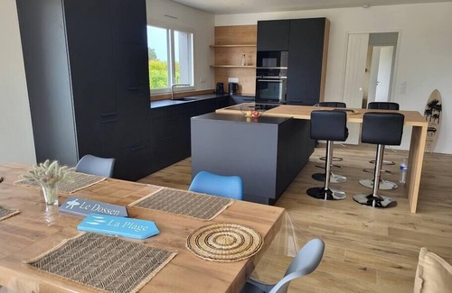 Santec Villa | Villa junto al mar - Spa, pádel - Clasificado como 4 estrell, Villa bord de mer - Spa, paddle - 4 ét