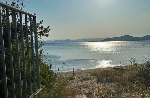 Karystos Villa | Seaside Villa with Private Football Pitch