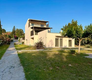Karystos Casa | Seaside Villa with Private Football Pitch