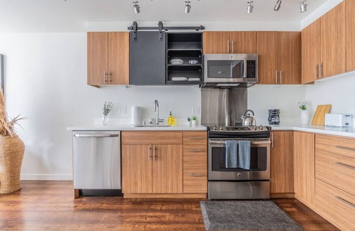 Mann Apartamento | Seattle's modern and stylish Penthouse Apartment- Wifi, Pet Friendly, Rooftop
