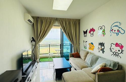 Gelang Patah Apartamento | Seaview cozy Apartment Forest City