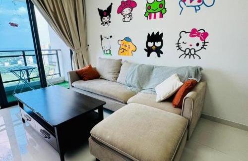 Gelang Patah Apartamento | Seaview cozy Apartment Forest City