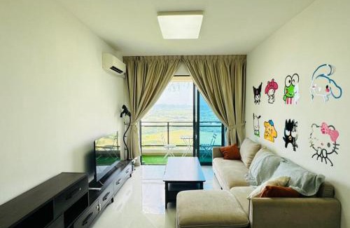 Gelang Patah Apartamento | Seaview cozy Apartment Forest City