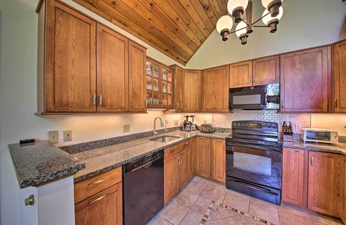 South Casco Cabaña | Sebago Lake Gem on Private Cove w/ Boat Dock!