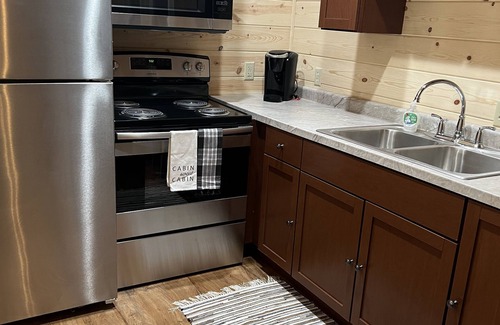 Logan Cabina | Secluded and close to all attractions. No cleaning fees!