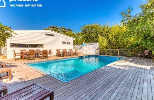 Fire Island Pines Casa | Secluded Beach Bungalow steps from the Harbor - Your Private Island Getaway!