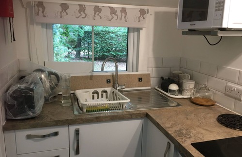 Farnham Cabina | Secluded cabin with private Wood Fired Hot tub near Farnham