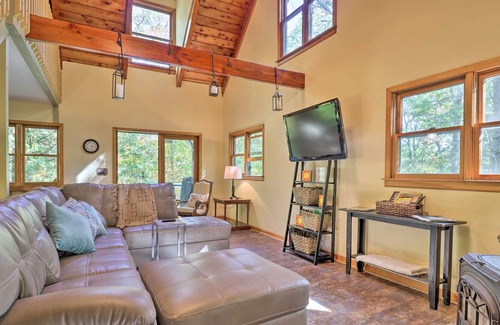 Brevard Cabaña | Secluded Dupont State Forest Home, Pets Welcome!