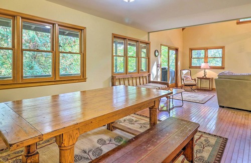 Brevard Cabaña | Secluded Dupont State Forest Home, Pets Welcome!