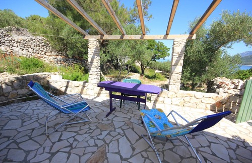 Cunski Casa | Casa de pescador para vacaciones junto al mar Bahía Studencic, Losinj (K-3263)