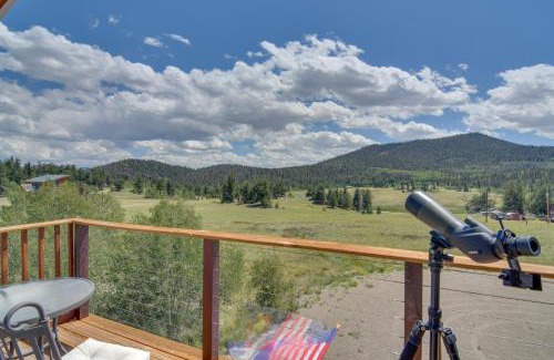 Stagetop Casa | Secluded Jefferson Cabin with Deck and Mountain Views!