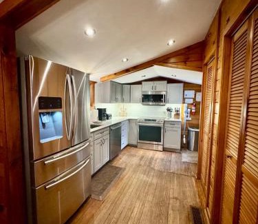 Lake Harmony Casa | Secluded Lakefront Cabin with Hot Tub and Views