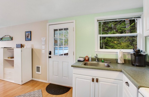 Port Angeles Casa | Secluded, lakefront getaway with deck - near sights & attractions