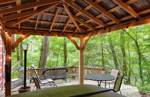 Gatlinburg - Pigeon Forge Cabina | NUEVO refugio frente al río