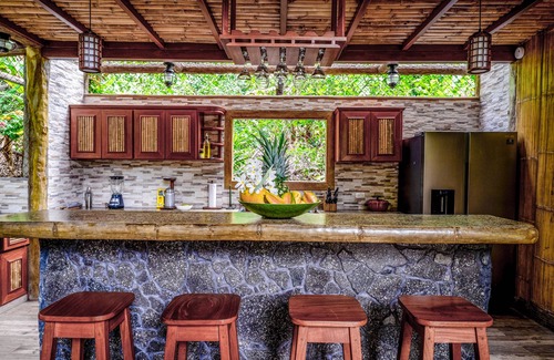 Cabo Matapalo Casa | Secluded Treetop Home w/solar panels, Private Balcony, steps from the beach