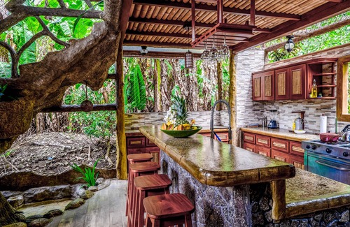 Cabo Matapalo Casa | Secluded Treetop Home w/solar panels, Private Balcony, steps from the beach