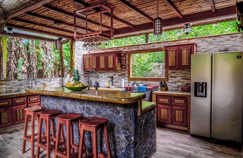 Cabo Matapalo Casa | Secluded Treetop Home w/solar panels, Private Balcony, steps from the beach