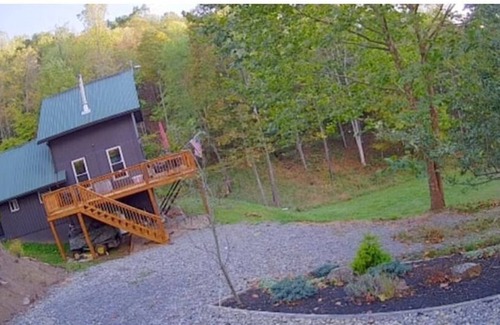 Ronceverte Cabina | Second Creek Cabin - Rustic Mostly 20 Wooded Acres