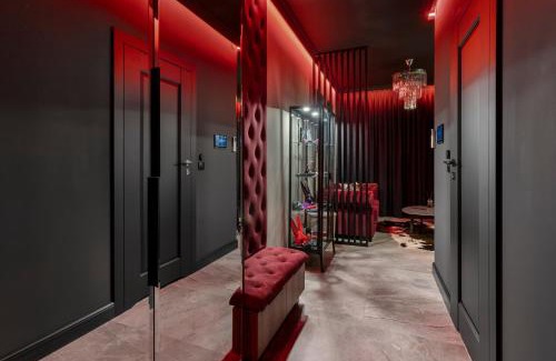 Praga Polnoc Apartamento | Secret BDSM - Stylowy i klimatyczny apartament dla dorosłych, klimatyzacja, parking podziemny, pełne wyposażenie