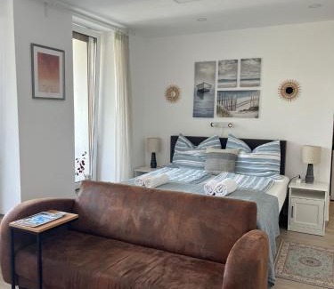 Sekirn Apartamento | Seeapartment Southbeach mit Terrasse und Seezugang