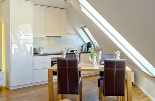 Wangerooge Apartamento | Flor de mar - Apartamento con isla alrededor de la vista
