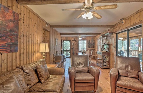Lakemont Cabina | ¡NUEVO! Seed Lake Home en 14 Acres w / Dock + Kayaks!