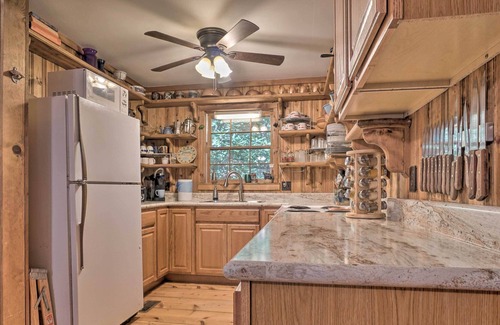 Lakemont Cabina | ¡NUEVO! Seed Lake Home en 14 Acres w / Dock + Kayaks!