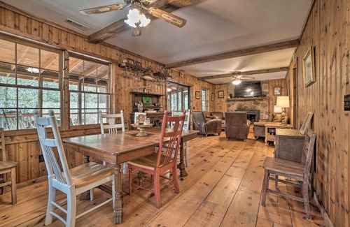 Lakemont Casa | Seed Lake Home on 14 Acres with Boat Dock and Kayaks!