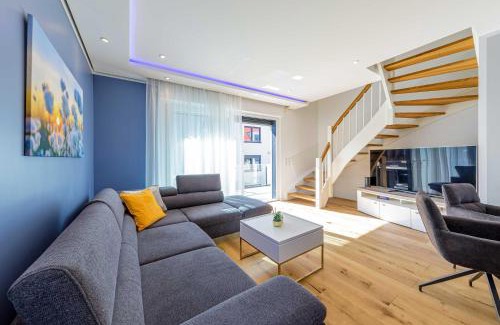 Muritz Apartamento | SeeGlück Malchow - Stilvolle Maisonette mit Balkonen & Seeblick