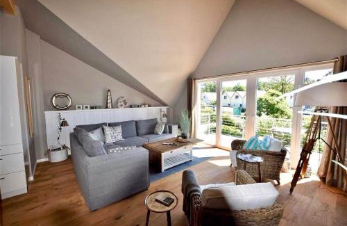 Hohwacht Apartamento | Seesucht-Hohwacht - Grosse Ferienwohnung im Beachhouse-Stil, 2 Balkone, 2 SZ und nur 300m zum Strand