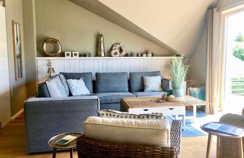 Hohwacht Apartamento | Seesucht-Hohwacht - Grosse Ferienwohnung im Beachhouse-Stil, 2 Balkone, 2 SZ und nur 300m zum Strand