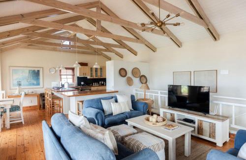 Simon's Town Casa | SEIA Dream offers stunning ocean views, sunny living spaces, plunge pool and terraces perfect for relaxing, Walk to Simons Town, Seaforth Beach, Boulders Beach penguins, high speed internet, smart TV and back up solar, ideal for families or remote work