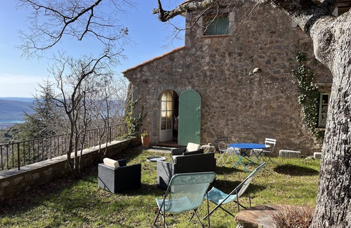 Aiguines Casa | Casa independiente en mas - vista excepcional del lago de St. Croix - Verdon