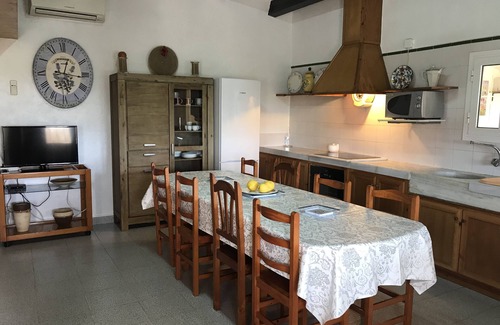 Riumar Cabaña | Casa rural con piscina privada, wifi gratis, parque infantil, 1,8km de la playa