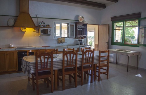 Riumar Cabaña | Casa rural con piscina privada, wifi gratis, parque infantil, 1,8km de la playa
