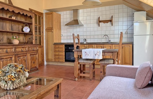 Rascafría Cabaña | Romántico apto. rural (alquiler íntegro) para 2 con chimenea. En Rascafría