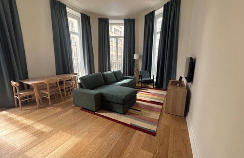 Ixelles Apartamento | Apartamento en alquiler en Ixelles con check-in automático en el corazón de Brus